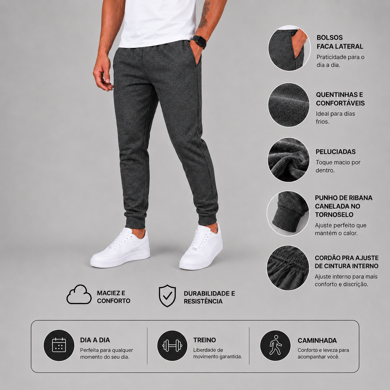 Calça Moletom