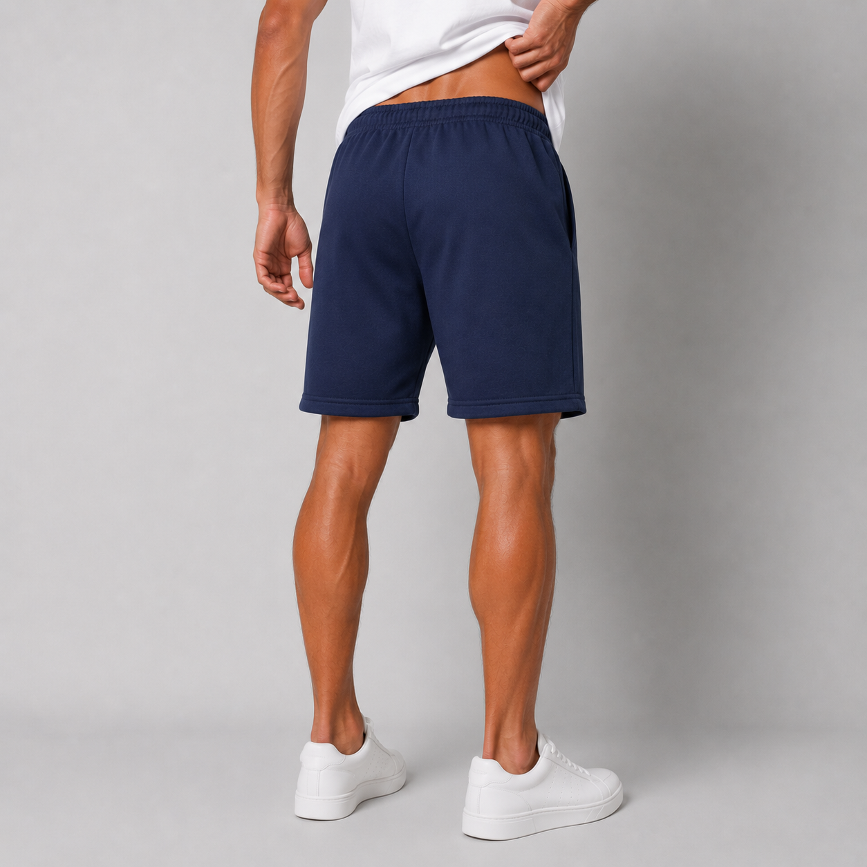 Kit 3 Bermudas Moletom Masculina
